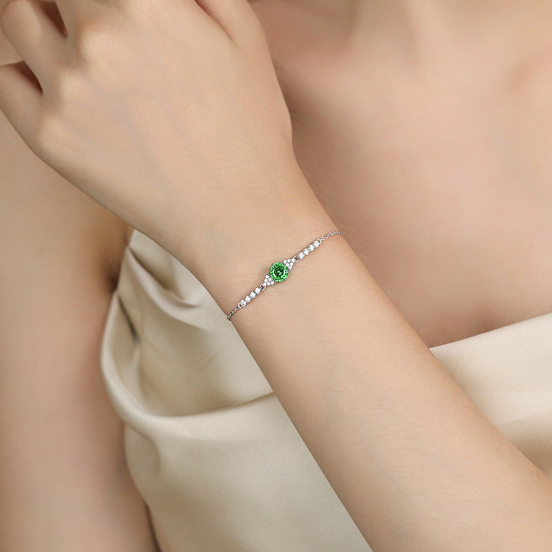 Emerald · Starlight Condensed Jade Bracelet